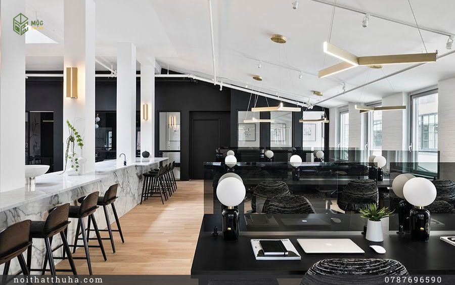 noi-that-quan-ca-phe-tone-trang-den