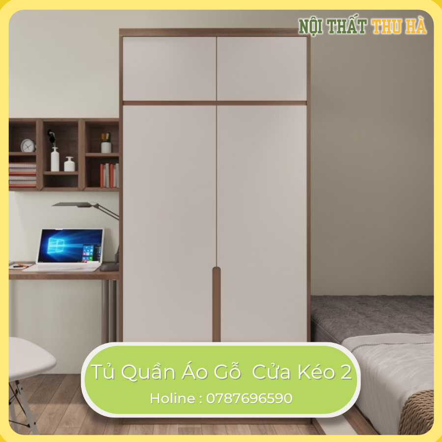 Tủ Quần Áo Gỗ  Cửa Kéo 2
